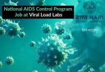 Govt ICMR Viral Load NACO Project – Life Science Job Govt ICMR-NARI Jobs
