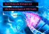 Govt Molecular Biologist Job – Life Sciences Apply at WB Health Govt Molecular Biologist Job
