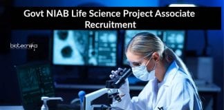 Govt NIAB Project Associate