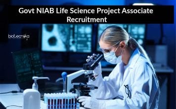 Govt NIAB Project Associate