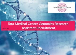 Tata Medical Center Genomics Research Assistant Recruitment Govt TTCRC Research Jobs