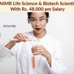 ICMR-NIMR Life Science Scientist