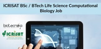 ICRISAT BSc Life Science