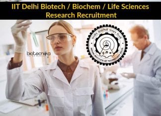 IIT Delhi Biotechnology Research
