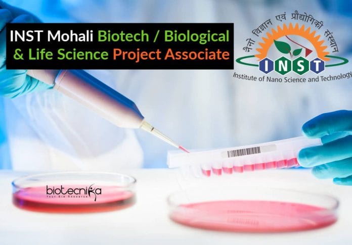 INST Biological Science Jobs