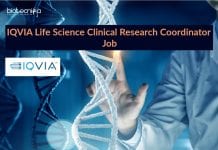IQVIA Life Science Clinical Research Coordinator Job Vacancy IQVIA Life