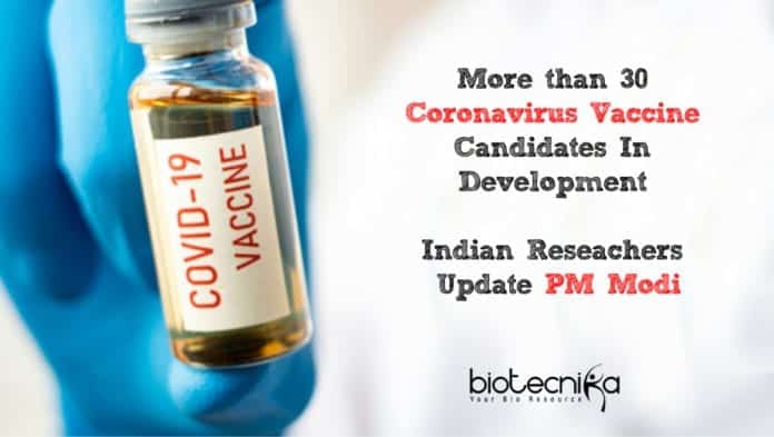 More than 30 Coronavirus Vaccine Candidates In Development