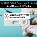 Work In SARS CoV-2 Detection Project @ NII – Send Updated CV Today NII Latest Research Job