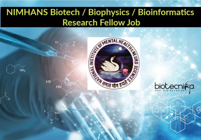 NIMHANS Job Latest