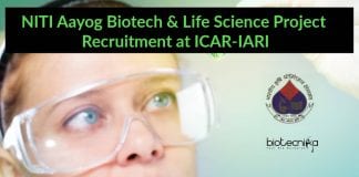 NITI Aayog Biotech