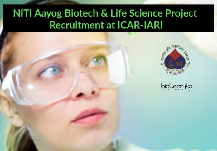 NITI Aayog Biotech