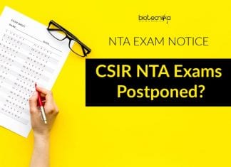 Updated NOTICE: CSIR NTA Exams To Be Further Postponed? NTA Exams Deadline Extendedd