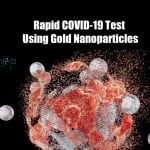 Nanoparticle technique for COVID-19 test