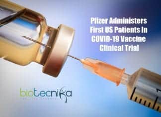 Pfizer Administers First US Patient In COVID-19 Vaccine Clinical Trial Pfizer administers first US patients