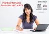PhD Bioinformatics Admission 2020 at RCB – Regional Centre for Biotechnology PhD Bioinformatics Admission 2020