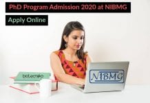 Pursue PhD at NIBMG – PhD Program Admission 2020 PhD at NIBMG