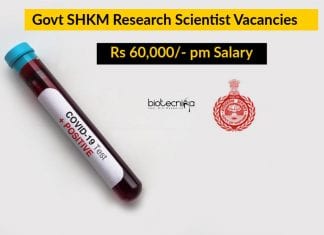 SHKM Govt Research Scientist