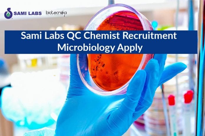 Sami Labs QC Chemist