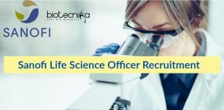 Sanofi Life Science Officer