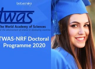 TWAS-NRF Doctoral Programme 2020