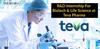 Teva Pharma R&D Internship