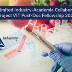 VIT Post-Doc Fellowship 2020