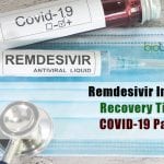 remdesivir improves recovery time