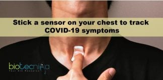 sensor to track COVID-19 symptoms
