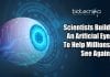Artificial Eye As Sensitive As Human Eye Developed By Researchers Artificial Eyes For Blinds And Robots