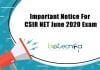CSIR NET 2020