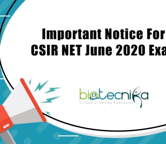 CSIR NET 2020
