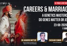 FREE LIVE Webinar – Attend The Genetics Master Class “Careers & Marriages” Free Webinar