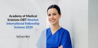AMS-DBT Newton International Fellowship