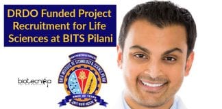 BITS Pilani Project Recruitment