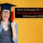 Banting Canada Fellowships 2020