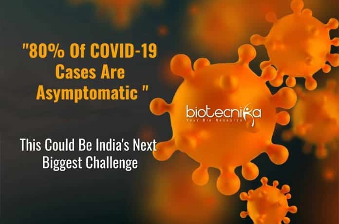 COVID-19 Asymptomatic Infections In India