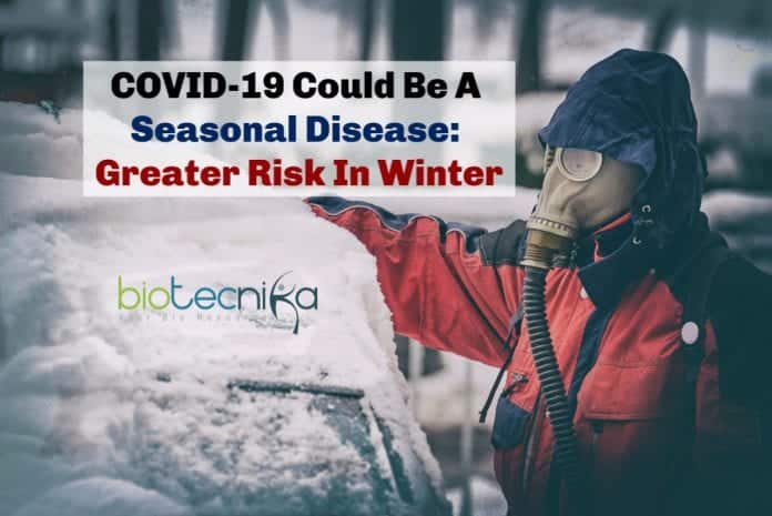 COVID-19 could be a seasonal disease