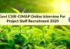 Govt CSIR-CIMAP Online Interview For Project Staff Recruitment 2020 CSIR-CIMAP Latest Jobs