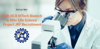 CSIR-IICB Project JRF Jobs