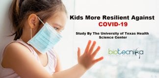 Children more resilient against coronavirus