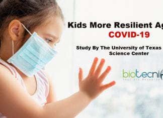 Children more resilient against coronavirus
