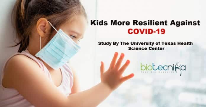 Children more resilient against coronavirus