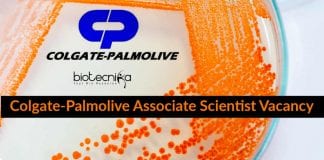 Colgate-Palmolive Associate Scientist