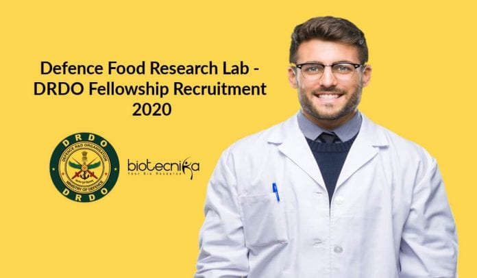 DRDO-DFRL Recruitment 2020