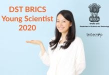 DST BRICS Young Scientist 2020 – Application Invited DST BRICS Young
