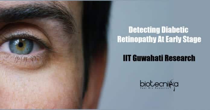 Device to detect diabetic retinopathy