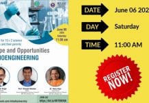 FREE WEBINAR on Bioengineering For 10+2 : MIT School of Bioengineering Sciences & Research FREE WEBINAR on Bioengineering