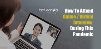 tips to attend online interview