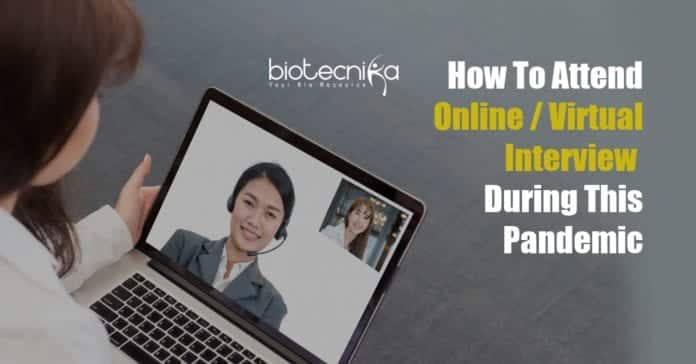 tips to attend online interview