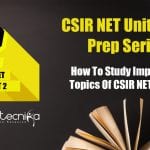 CSIR NET Unit 2